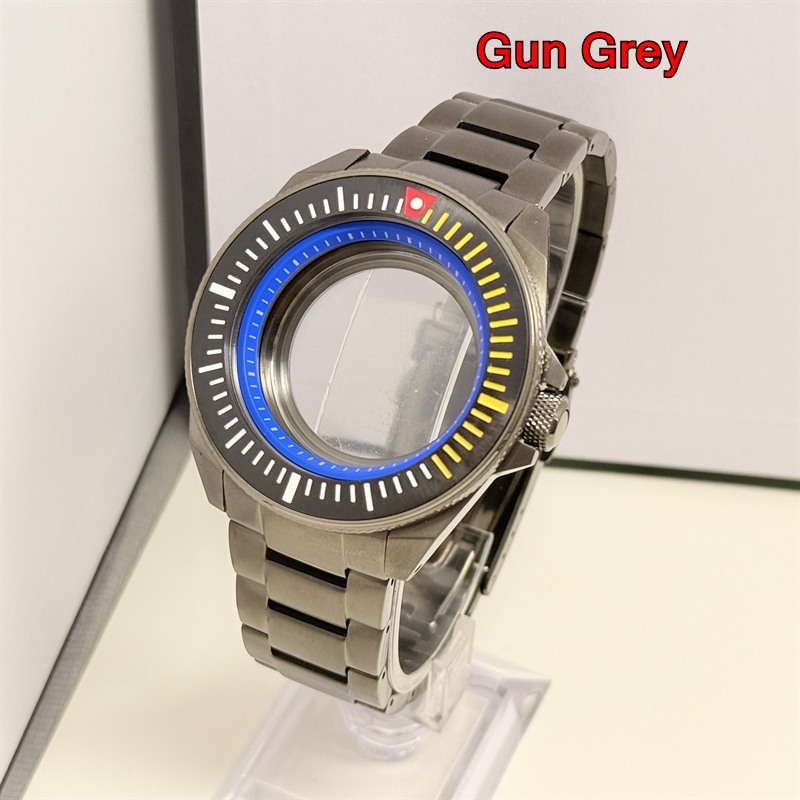 Citizen Watch Tsuyosa - ตัวเรือนนาฬิกาและสายนาฬิกาแบบสั่งทำพิเศษ สีปืน คิง ซามูไร ซีรีส์ PROSPEX