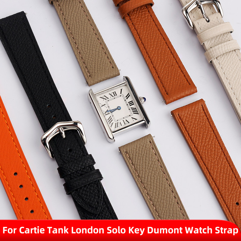 Cartier Watch Ballon Bleu - สายนาฬิกาสำหรับผู้ชายและผู้หญิง ขนาด 14 16 18 มม.