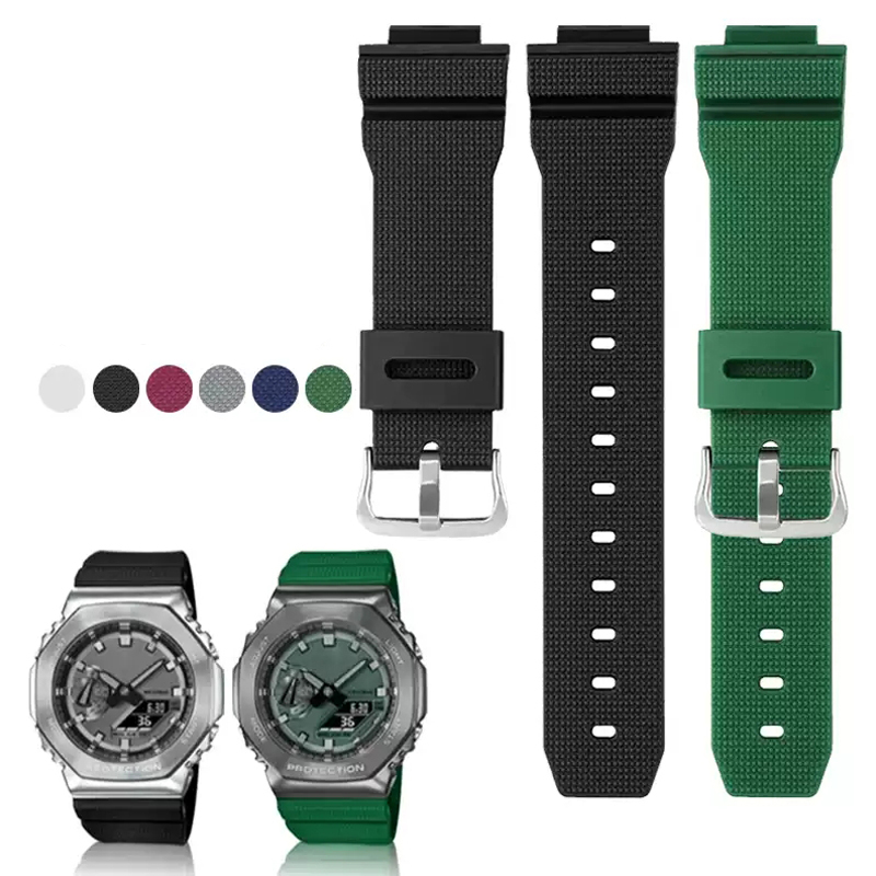 Nato Strap Nylon - สายยางคุณภาพสูงสําหรับ Casio G-Shock GM2100 GA2100 DW5600GM