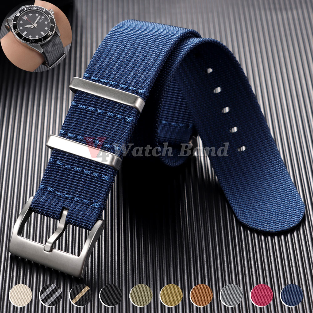 Nato Strap Nylon - สายนาฬิกาผ้าคุณภาพสูง ขนาด 18 มม. 20 มม.
