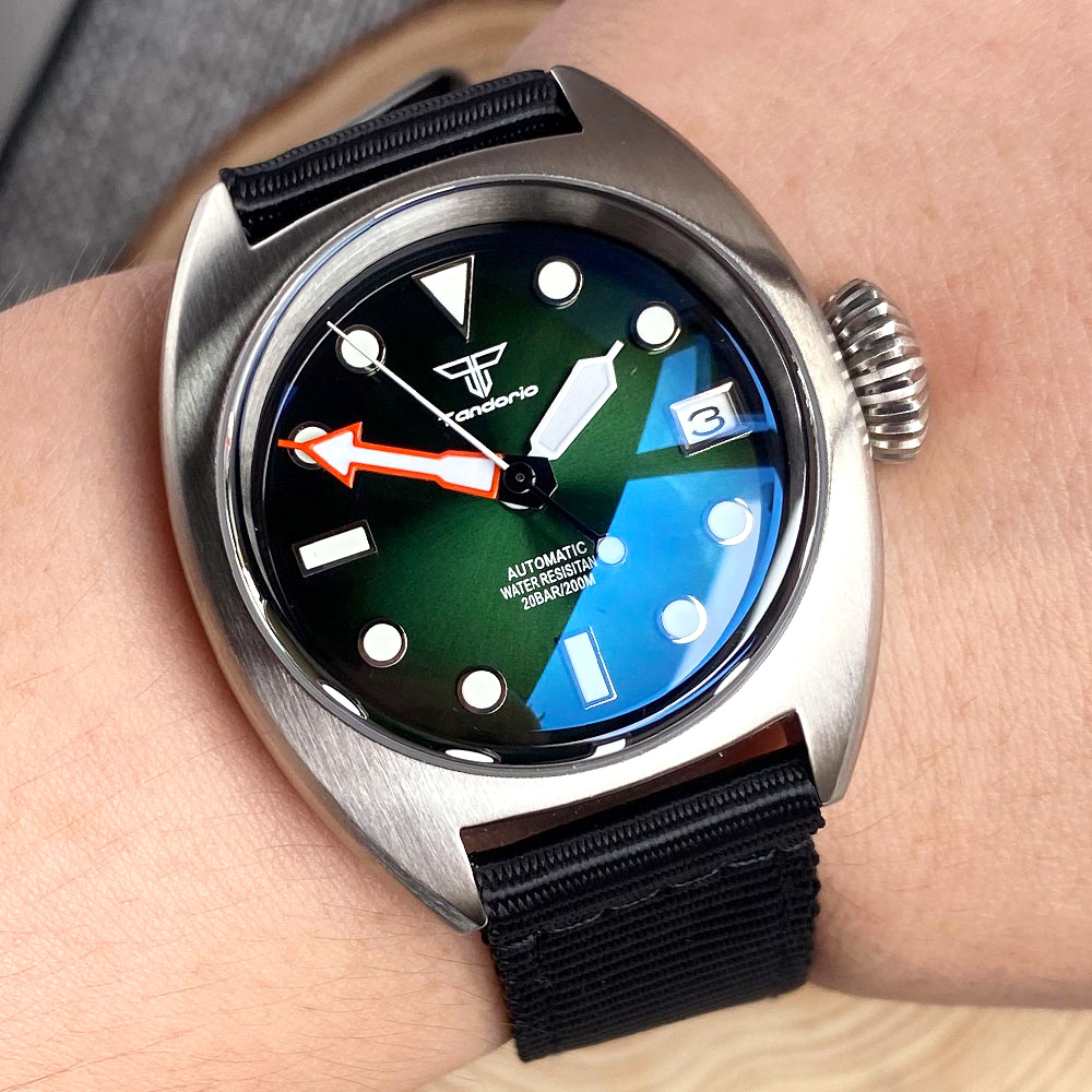 Seiko Watch Presage - นาฬิกาดำน้ำแบบกลไกสำหรับผู้ชาย ขนาด 36 มม. ระบบ MIYOTA