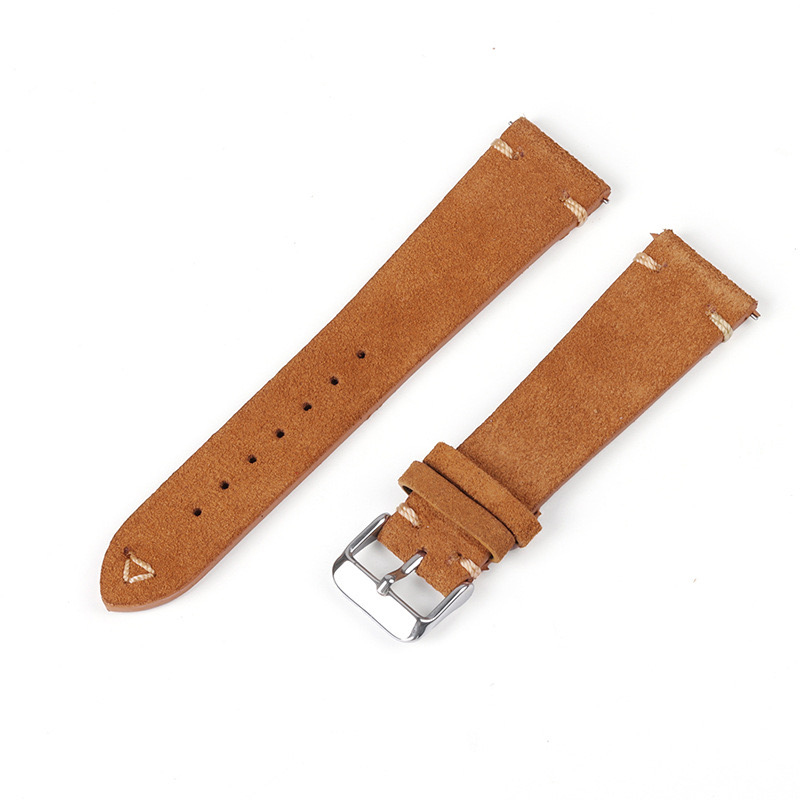 สายนาฬิกาหนังนิ่ม20มม. 22มม. เ - Suede Strap Watch บทวิจารณ์และราคา