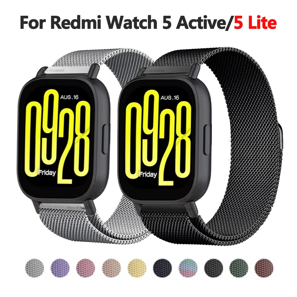 สายนาฬิกาแม่เหล็กขนาด 22 มม. ส - Milanese Loop Magnetic บทวิจารณ์และราคา