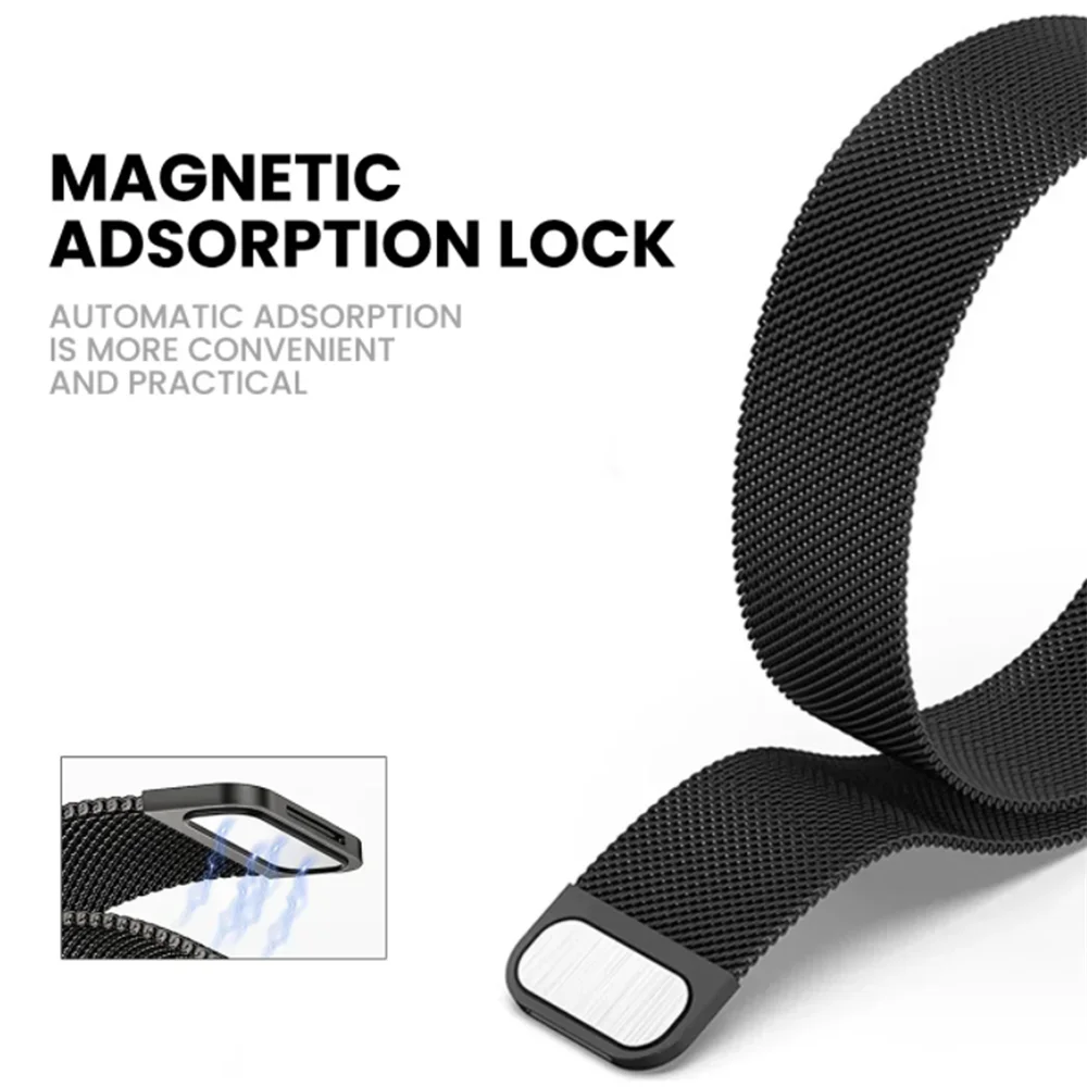 สายนาฬิกาแม่เหล็กขนาด 22 มม. ส - Milanese Loop Magnetic บทวิจารณ์และราคา