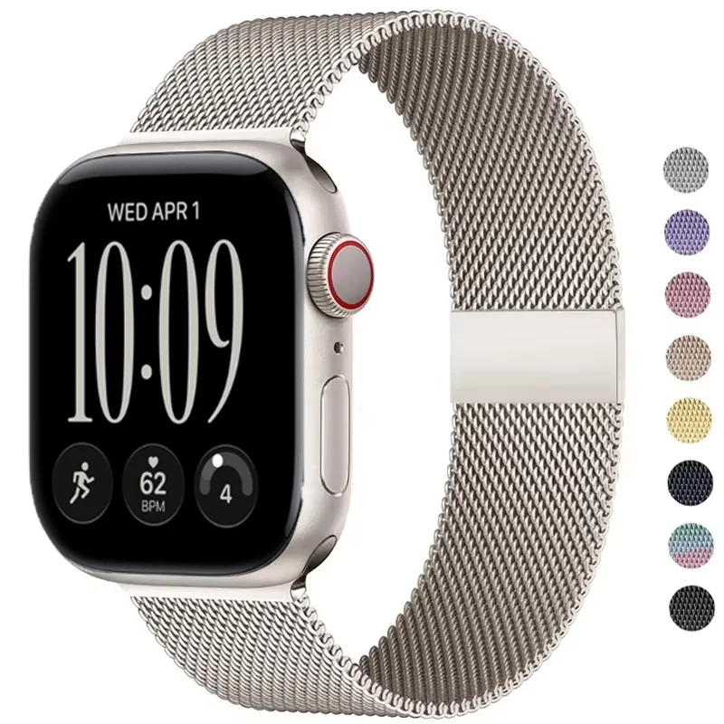 สาย Milanese Loop สำหรับ Apple - Milanese Loop Magnetic บทวิจารณ์และราคา