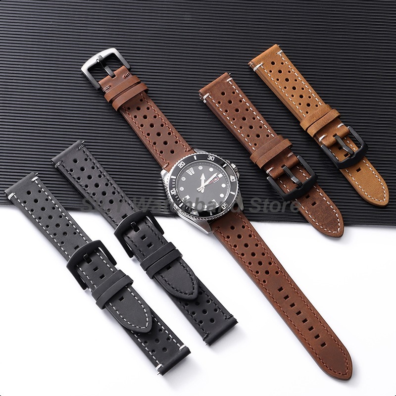 สำหรับไซโก้สำหรับโอเมก้าสายนาฬ - Suede Strap Watch บทวิจารณ์และราคา