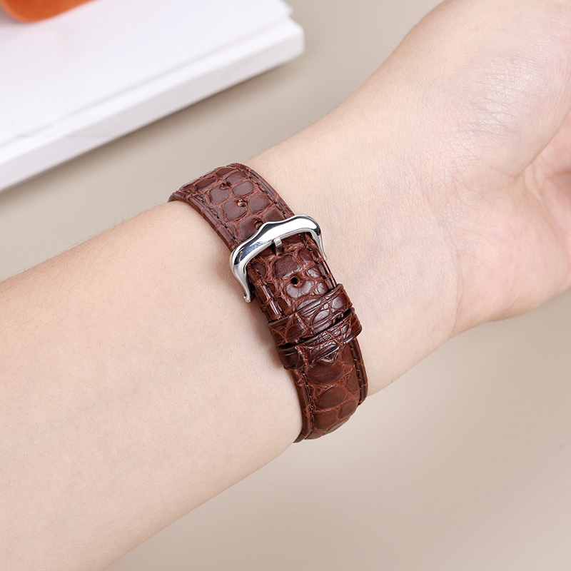 สายนาฬิกาหนังจระเข้แท้ ขนาด 16 - Cartier Watch Tank บทวิจารณ์และราคา