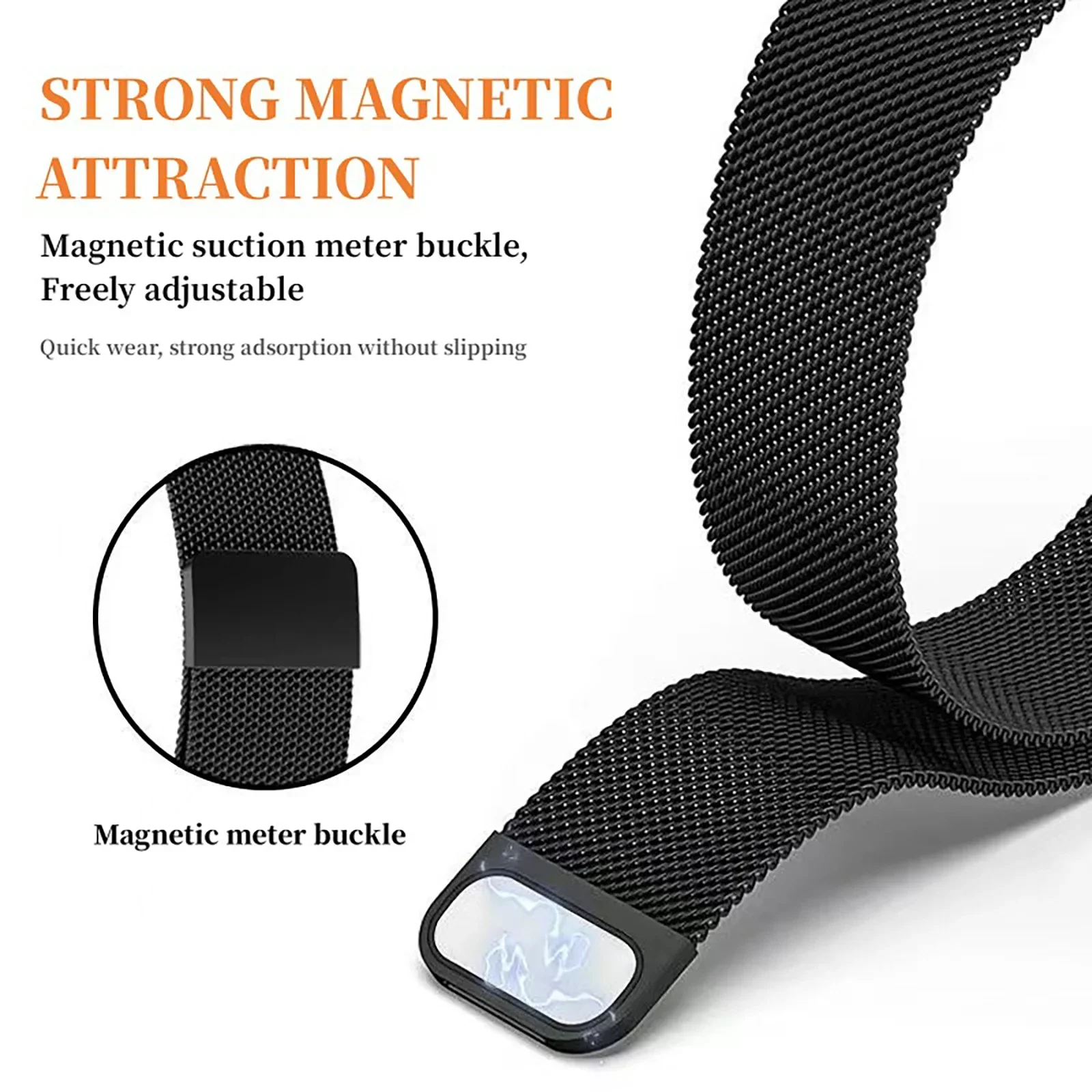 สายรัดข้อมือ Milanese Loop + เ - Milanese Loop Magnetic บทวิจารณ์และราคา