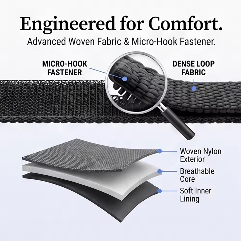 สายนาฬิกาไนลอนแบบถักสำหรับ Goo - Sport Loop Velcro บทวิจารณ์และราคา